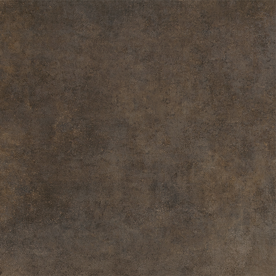 Radical 1 Carrelage imitation métal, Shabby Brown. De couleur brune avec taches couleurs rouille