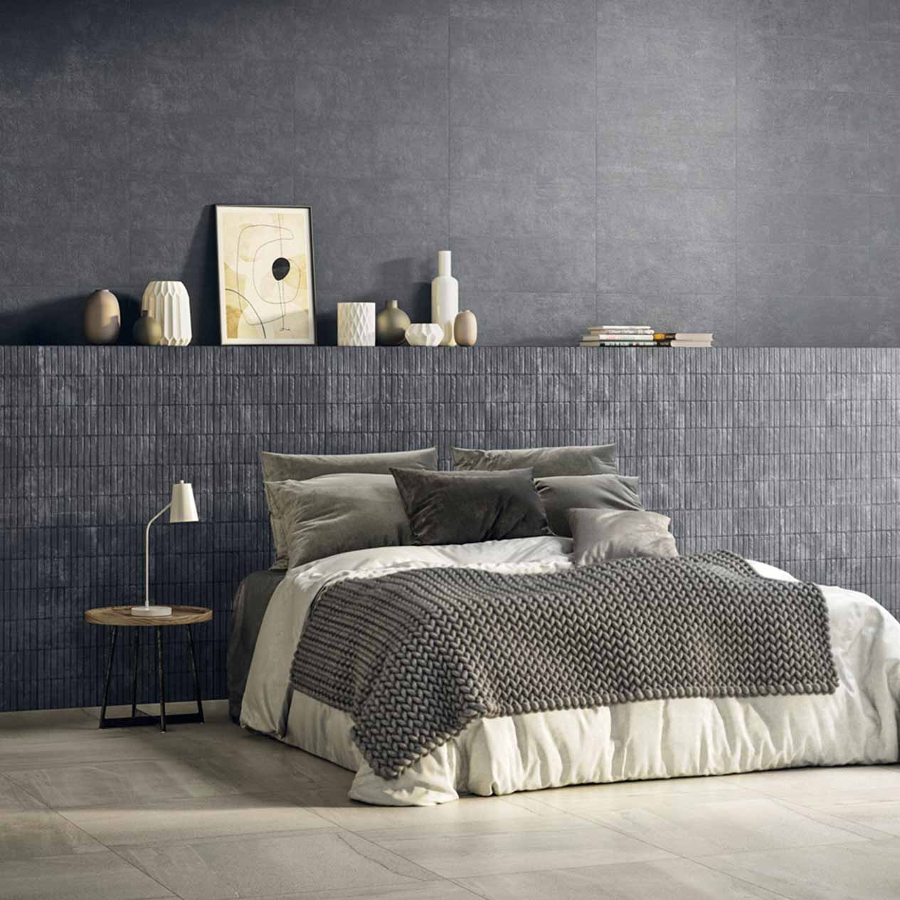 Urban Active 4 Sol de chambre à coucher avec carrelage imitation béton Urban Active