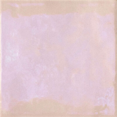 Carrelage Bottega d'arte TerreLustrate Malva, zellige de couleur rose ocré brillant